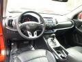 Black 2012 Kia Sportage EX AWD Interior Color