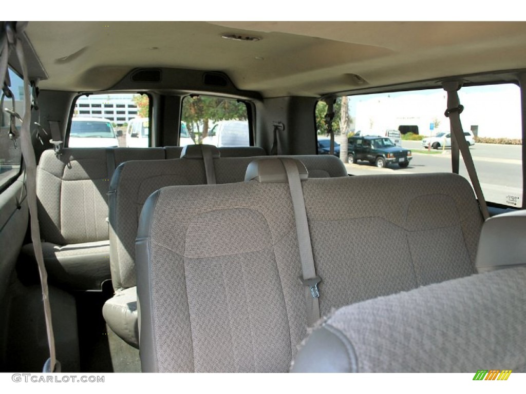 2011 Express LT 3500 Extended Passenger Van - Dark Blue Metallic / Medium Pewter photo #11