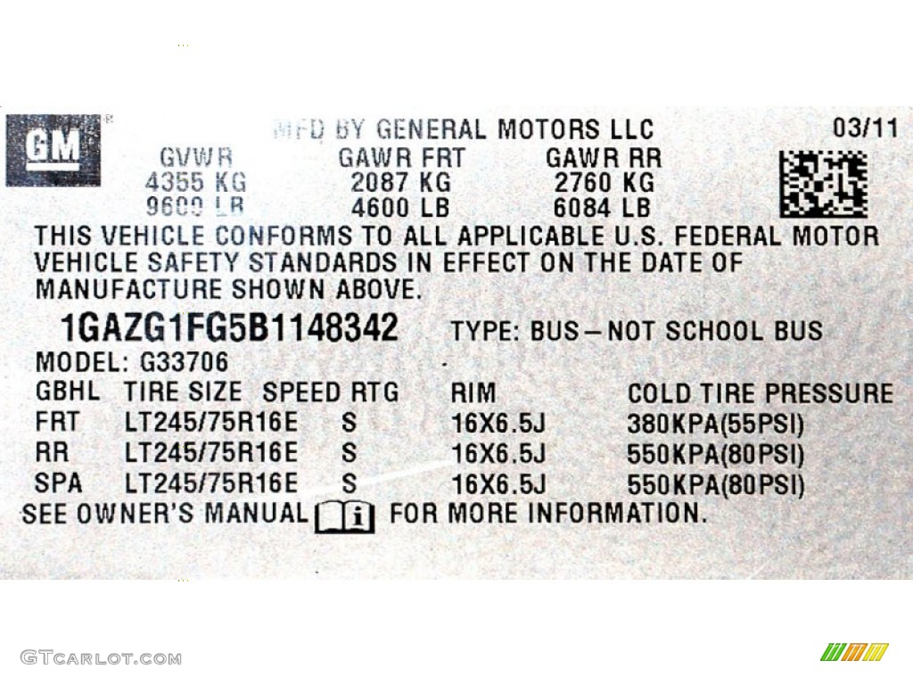 2011 Express LT 3500 Extended Passenger Van - Dark Blue Metallic / Medium Pewter photo #18