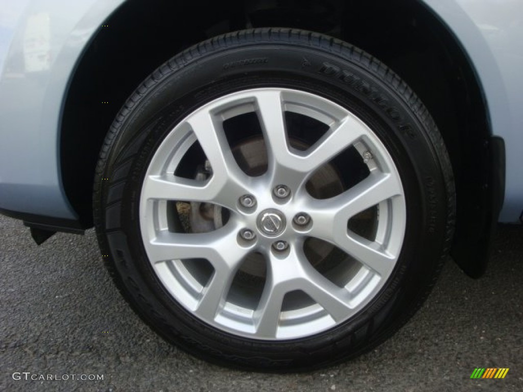 2011 Rogue SV AWD - Frosted Steel Metallic / Gray photo #9