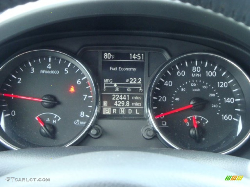2011 Rogue SV AWD - Frosted Steel Metallic / Gray photo #11