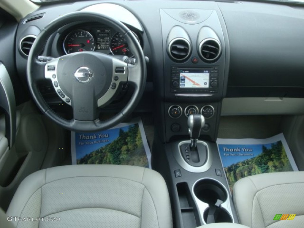 2011 Rogue SV AWD - Frosted Steel Metallic / Gray photo #12
