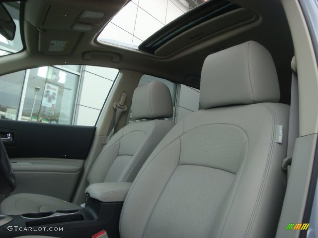 2011 Rogue SV AWD - Frosted Steel Metallic / Gray photo #15
