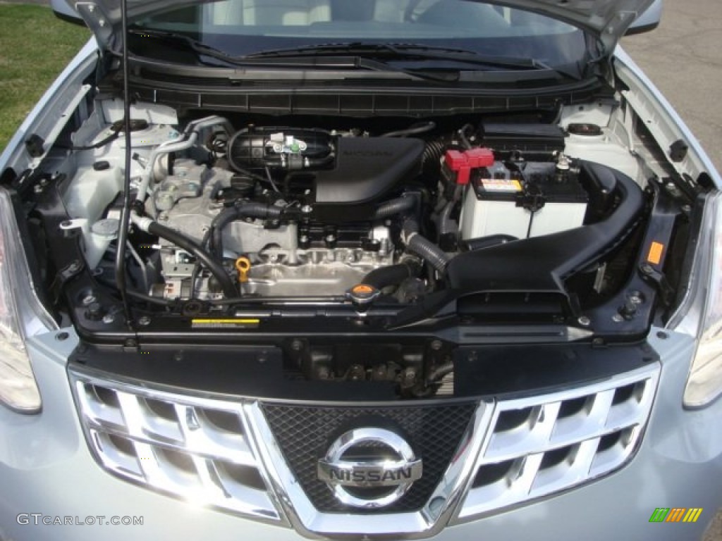 2011 Rogue SV AWD - Frosted Steel Metallic / Gray photo #27