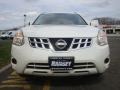 2011 Pearl White Nissan Rogue SV AWD  photo #2