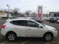 2011 Pearl White Nissan Rogue SV AWD  photo #4