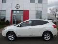 2011 Pearl White Nissan Rogue SV AWD  photo #8