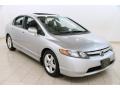 Alabaster Silver Metallic 2008 Honda Civic EX-L Sedan