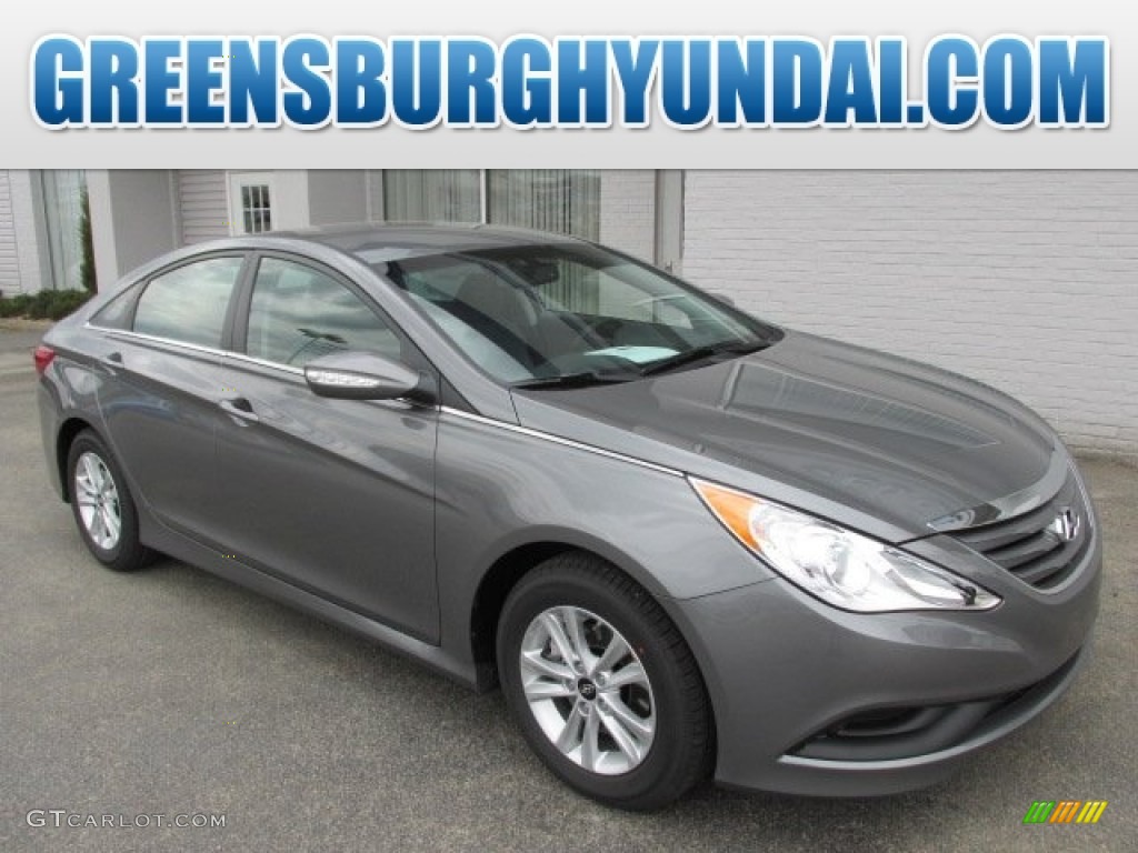 2014 Sonata GLS - Harbor Gray Metallic / Gray photo #1