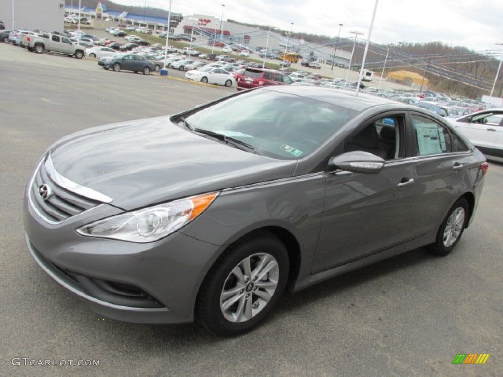 2014 Sonata GLS - Harbor Gray Metallic / Gray photo #5