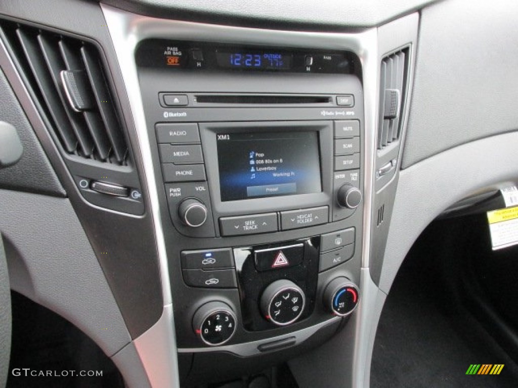 2014 Sonata GLS - Harbor Gray Metallic / Gray photo #12
