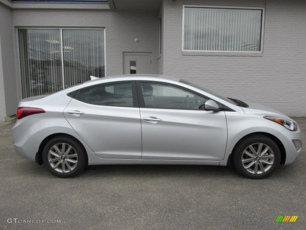 2014 Elantra SE Sedan - Silver / Gray photo #2