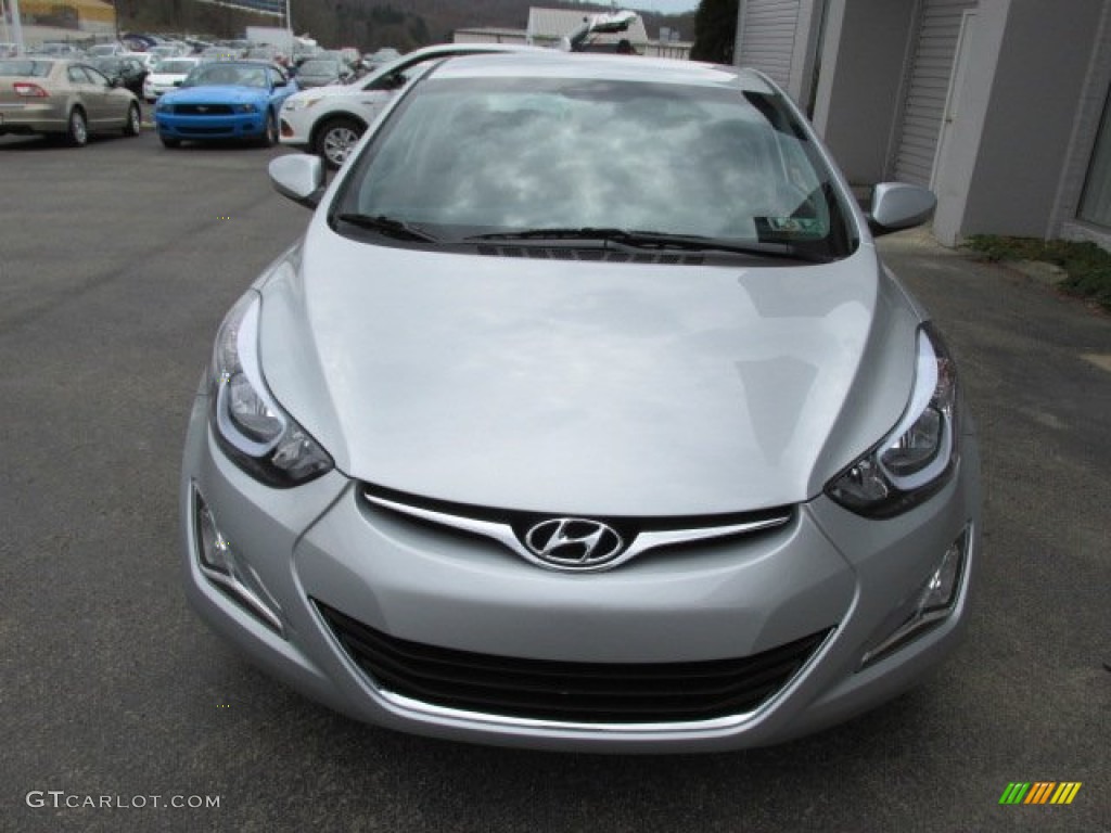 2014 Elantra SE Sedan - Silver / Gray photo #4