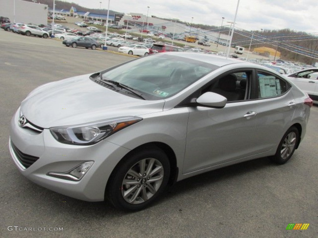2014 Elantra SE Sedan - Silver / Gray photo #5