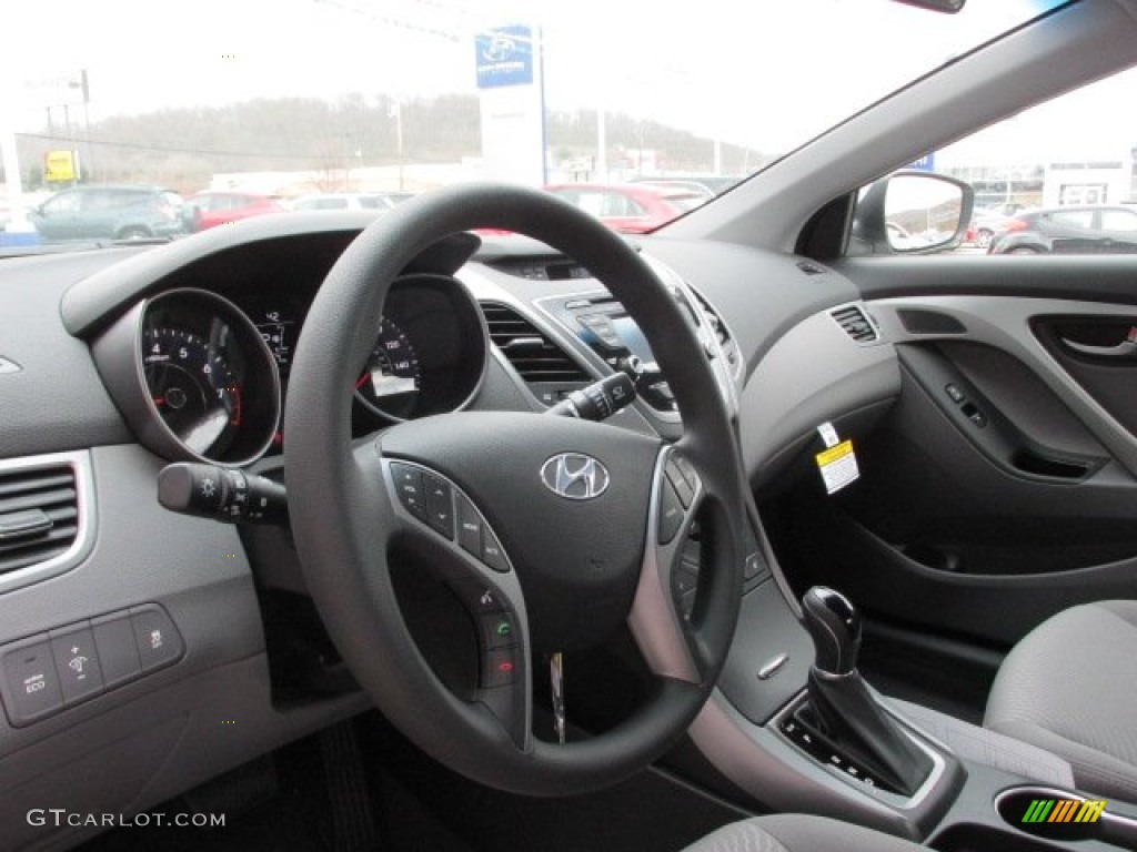 2014 Elantra SE Sedan - Silver / Gray photo #7