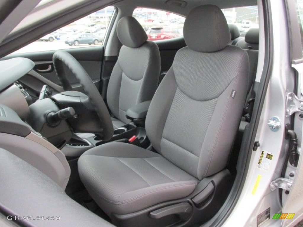 2014 Elantra SE Sedan - Silver / Gray photo #8