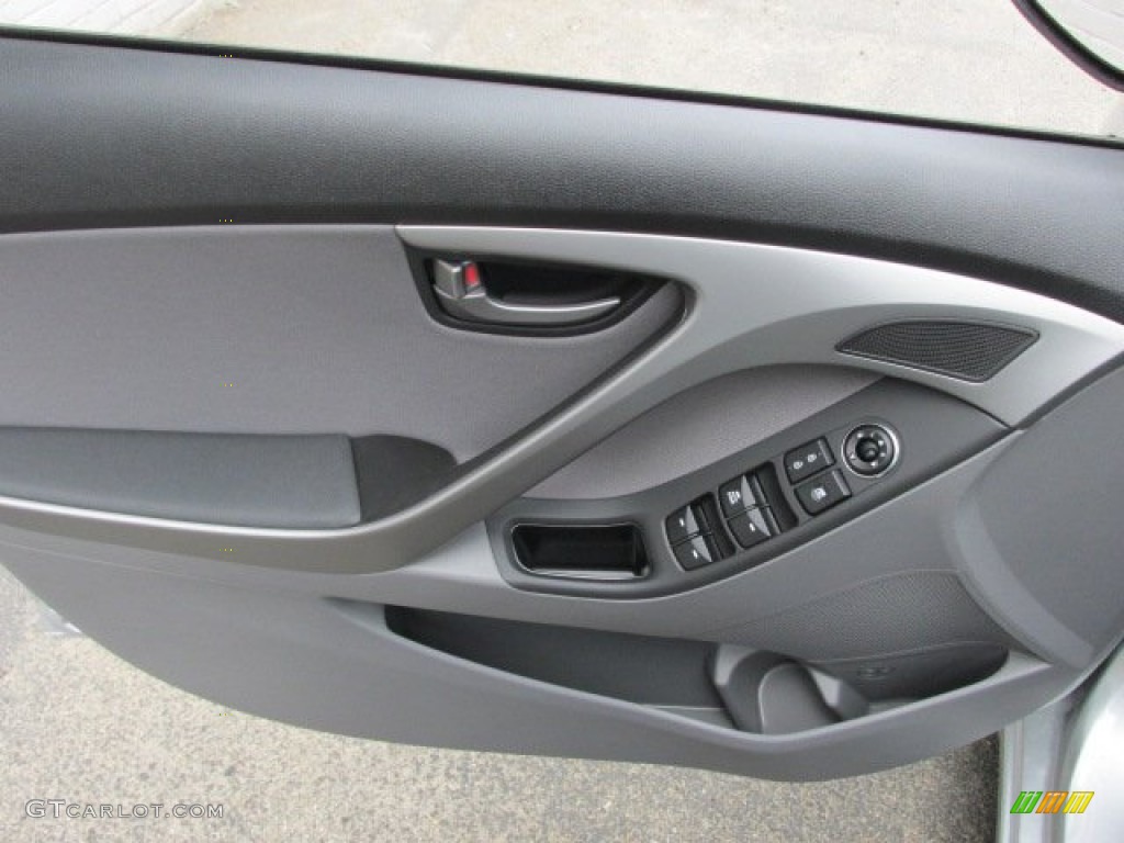 2014 Elantra SE Sedan - Silver / Gray photo #9