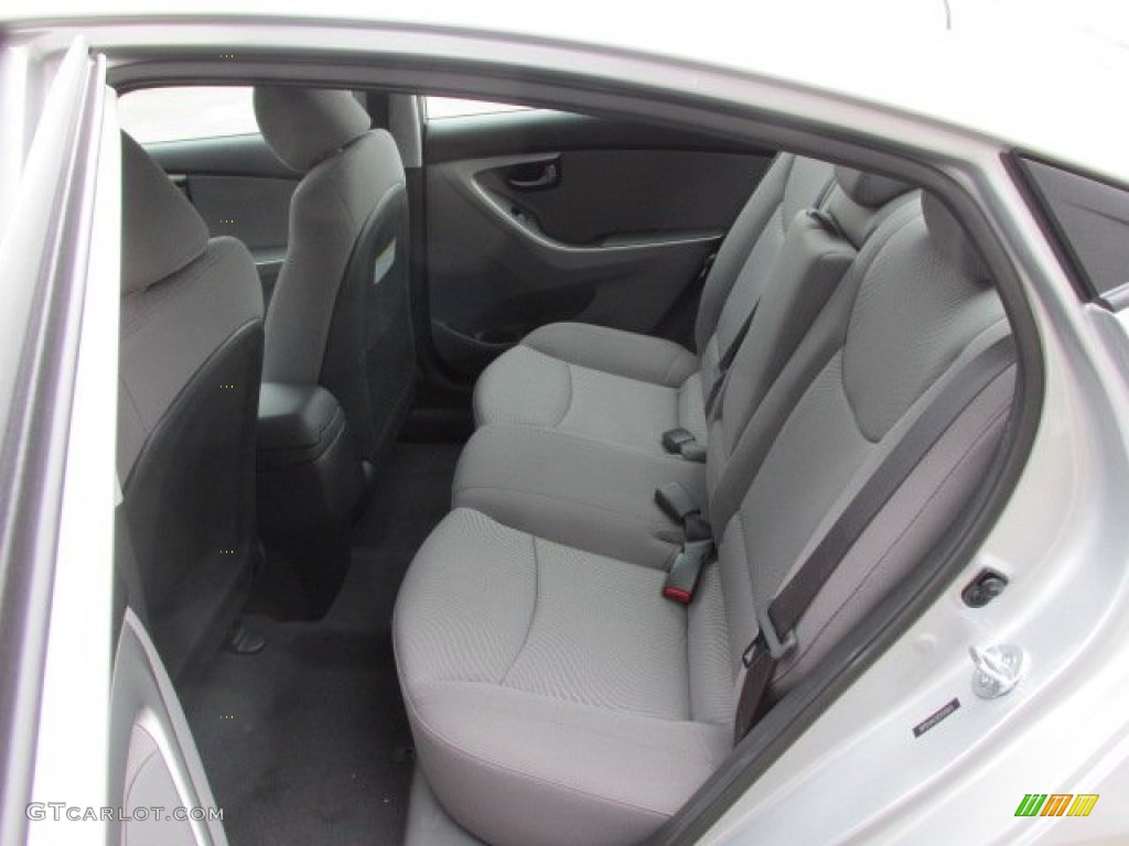 2014 Elantra SE Sedan - Silver / Gray photo #14