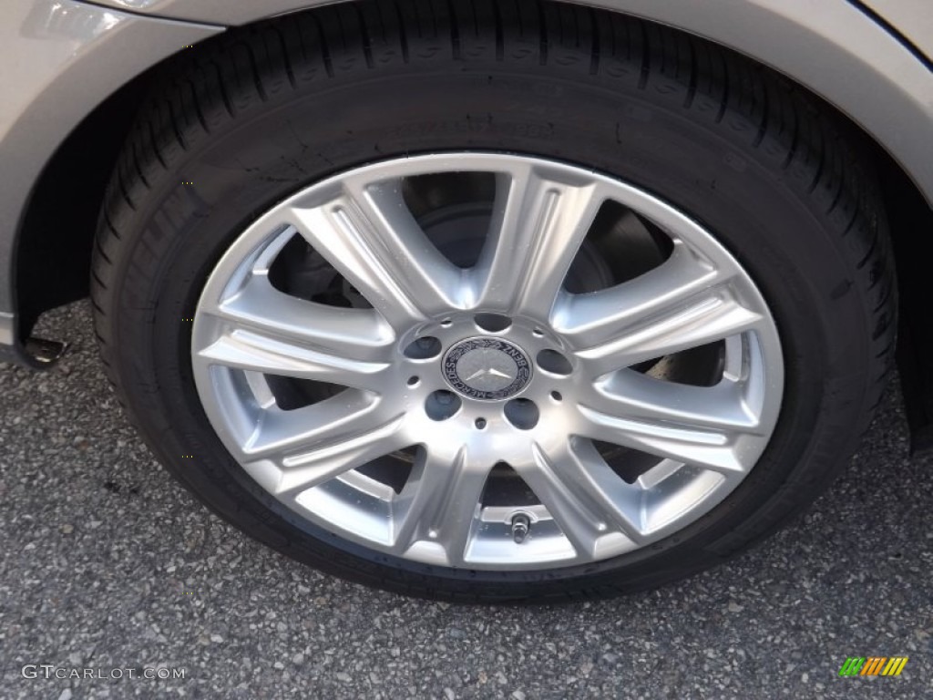 2014 E 350 4Matic Wagon - Paladium Silver Metallic / Silk Beige/Espresso Brown photo #5