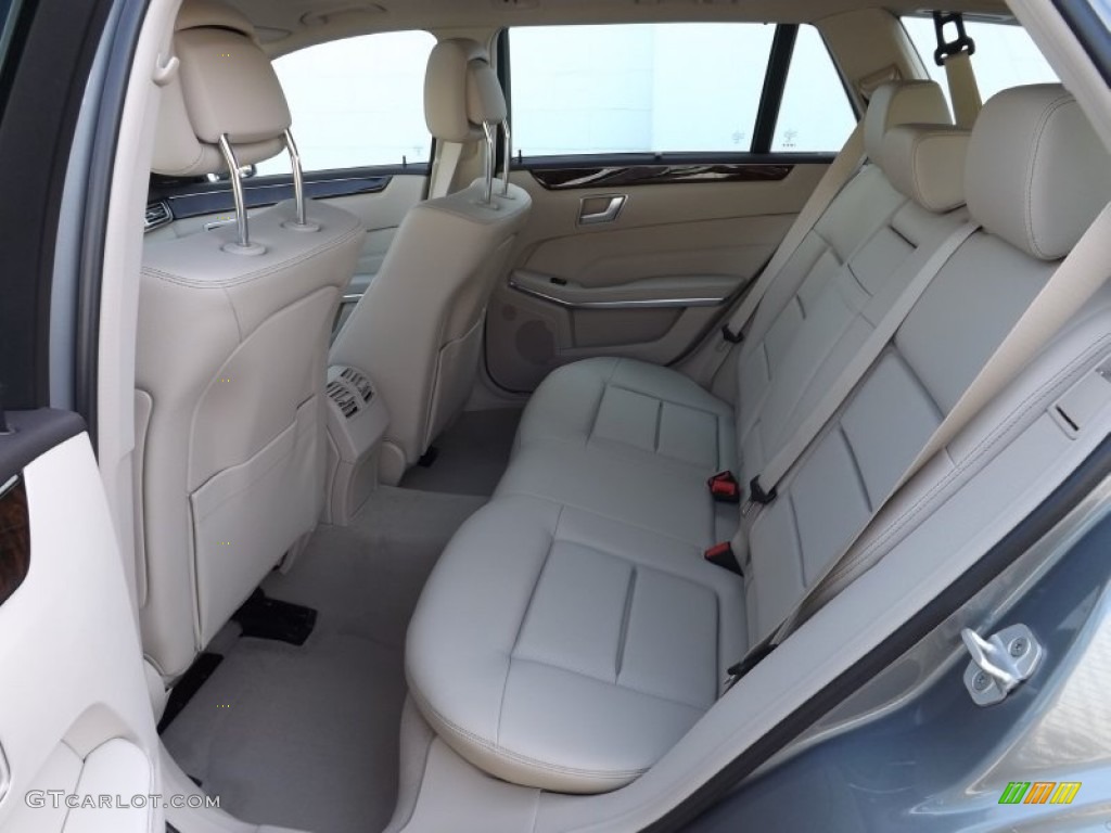 2014 E 350 4Matic Wagon - Paladium Silver Metallic / Silk Beige/Espresso Brown photo #10
