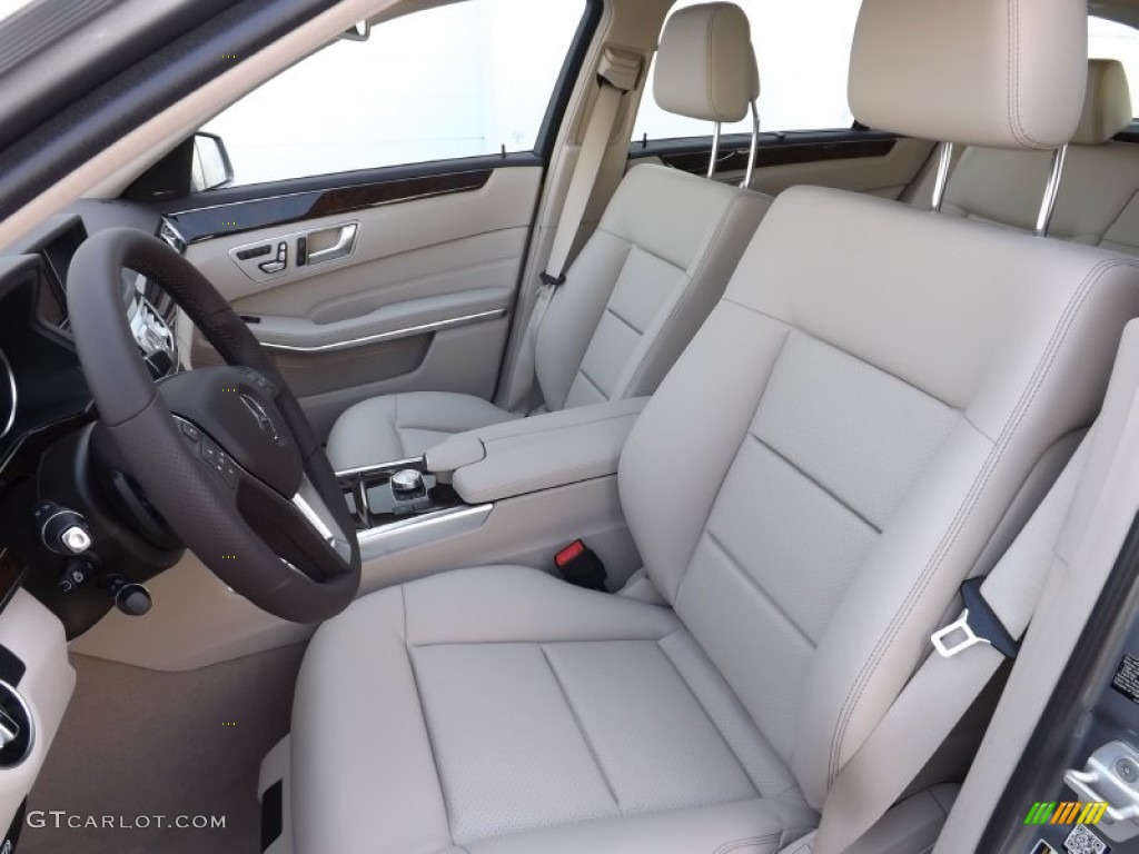 2014 E 350 4Matic Wagon - Paladium Silver Metallic / Silk Beige/Espresso Brown photo #15