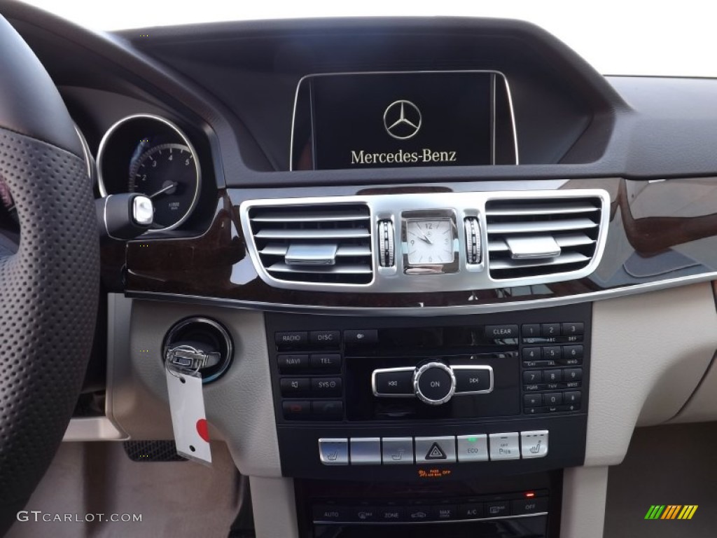 2014 E 350 4Matic Wagon - Paladium Silver Metallic / Silk Beige/Espresso Brown photo #16