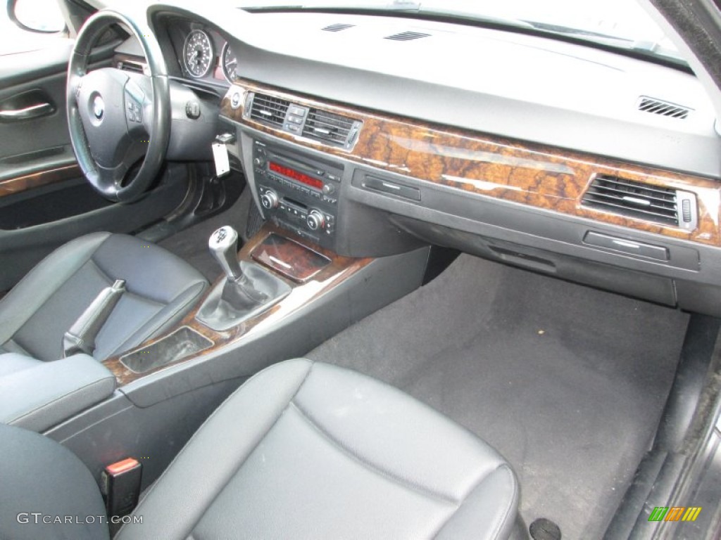 2007 3 Series 335xi Sedan - Sparkling Graphite Metallic / Grey photo #16