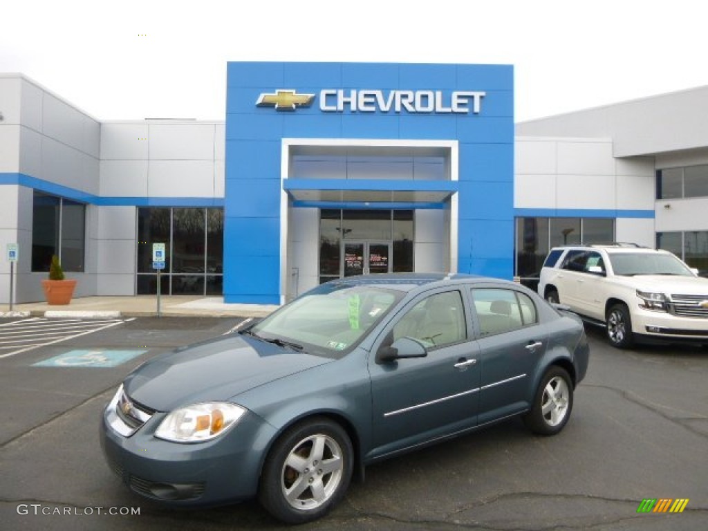 2005 Cobalt LT Sedan - Blue Granite Metallic / Neutral Beige photo #1