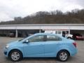 2014 Cool Blue Chevrolet Sonic LT Sedan  photo #5