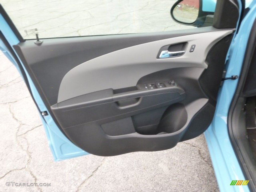 2014 Sonic LT Sedan - Cool Blue / Dark Pewter/Dark Titanium photo #11