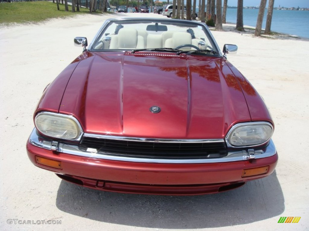 Morocco Red Pearl 1995 Jaguar XJ XJS Convertible Exterior Photo #92515626