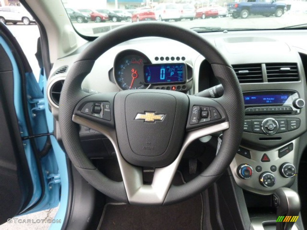 2014 Sonic LT Sedan - Cool Blue / Dark Pewter/Dark Titanium photo #19