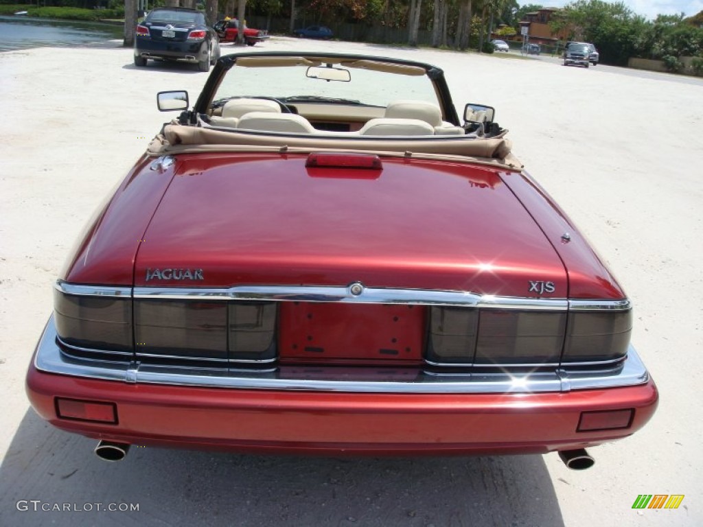Morocco Red Pearl 1995 Jaguar XJ XJS Convertible Exterior Photo #92515737