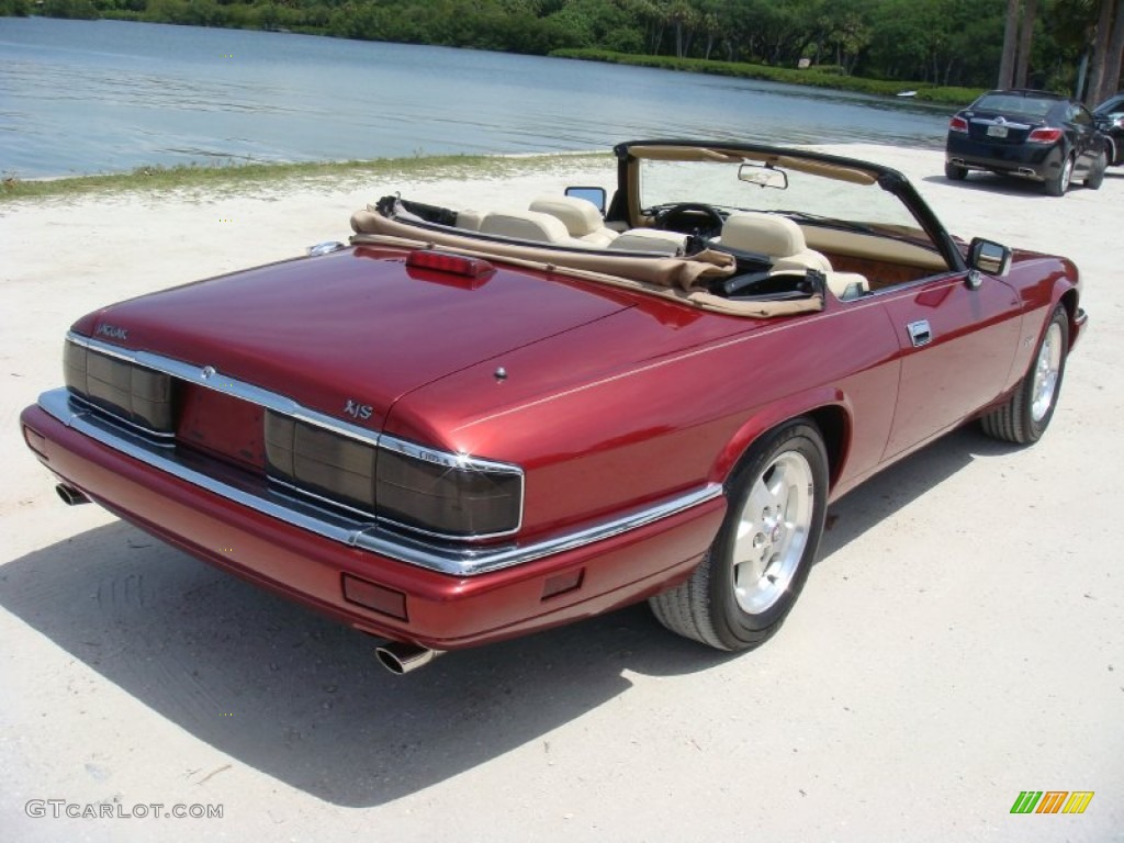 Morocco Red Pearl 1995 Jaguar XJ XJS Convertible Exterior Photo #92515767