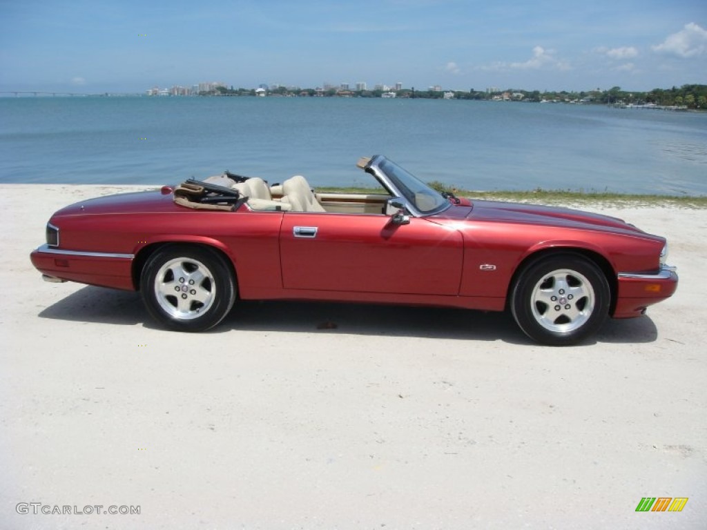 Morocco Red Pearl 1995 Jaguar XJ XJS Convertible Exterior Photo #92515800