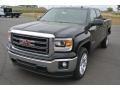 Front 3/4 View of 2014 Sierra 1500 SLE Double Cab