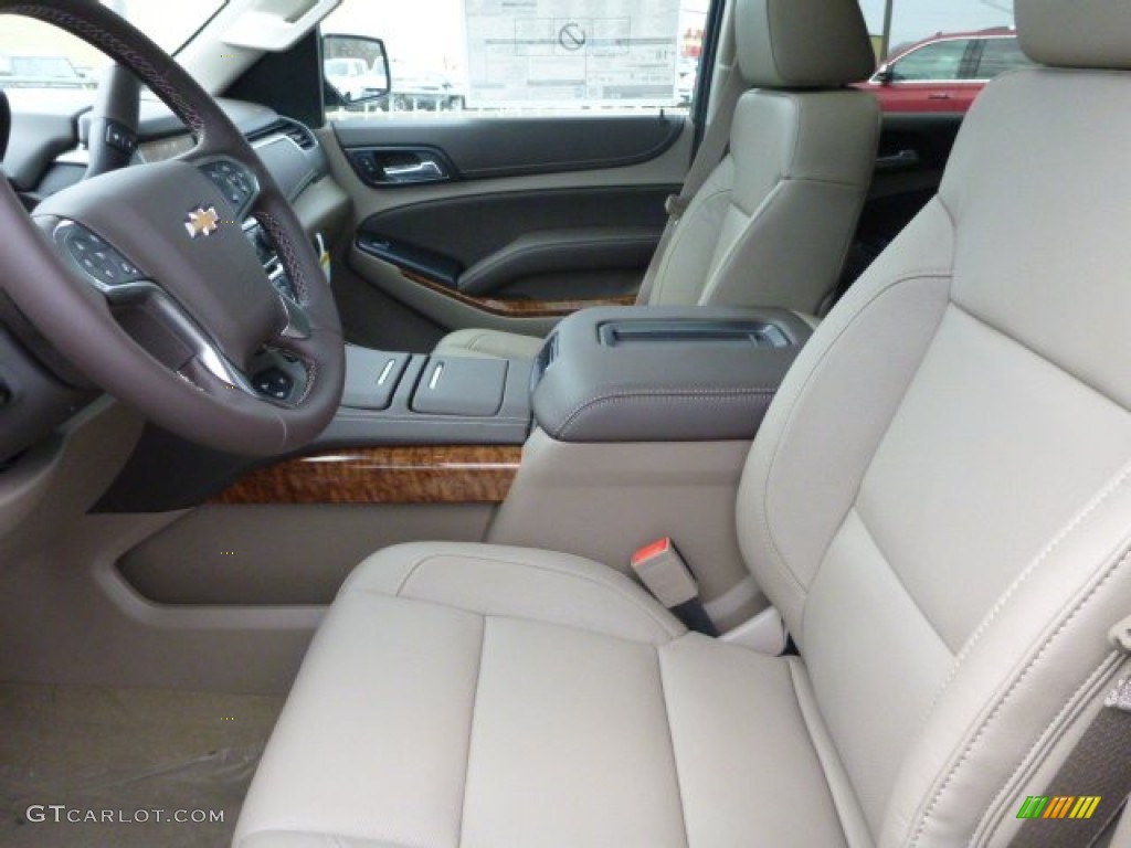 2015 Chevrolet Suburban LTZ 4WD Front Seat Photo #92517057