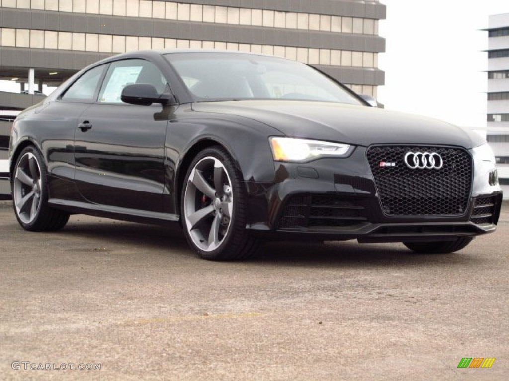 2014 RS 5 Coupe quattro - Phantom Black Pearl / Black/Rock Gray photo #1