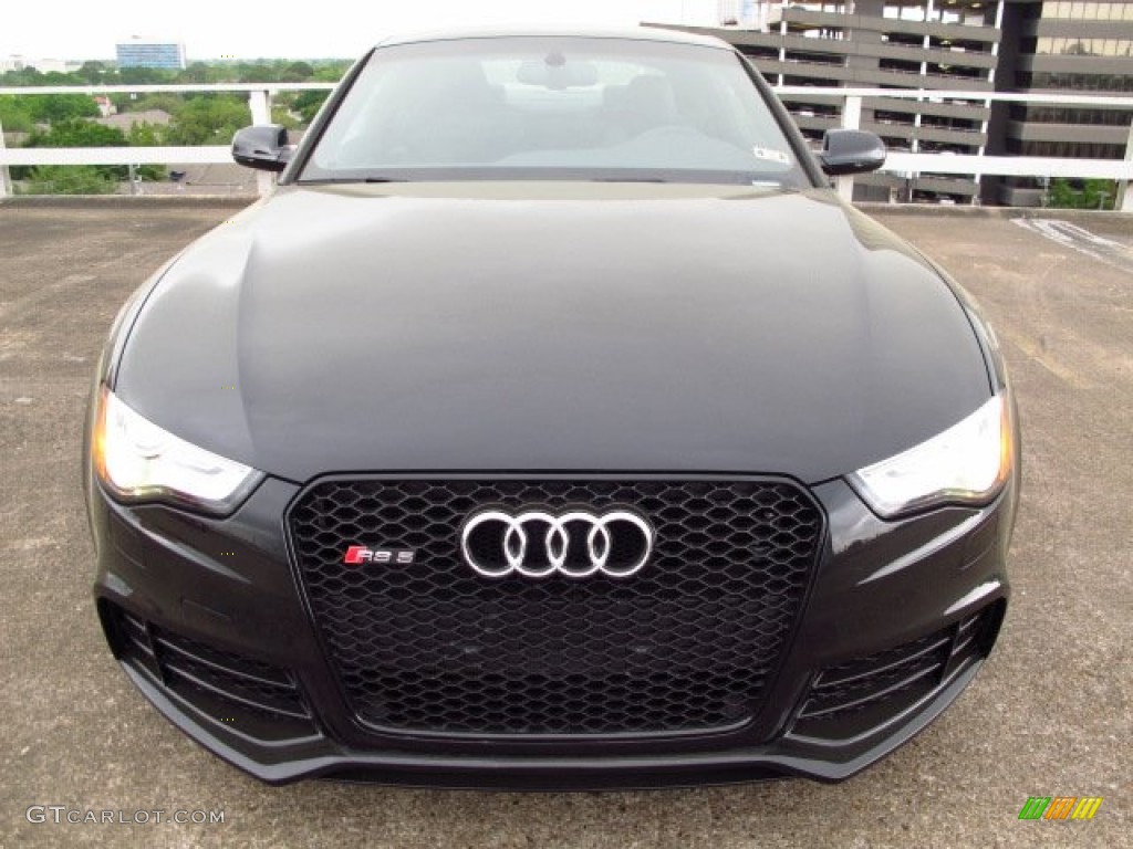 2014 RS 5 Coupe quattro - Phantom Black Pearl / Black/Rock Gray photo #6