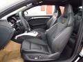 Black/Rock Gray Front Seat Photo for 2014 Audi RS 5 #92517756