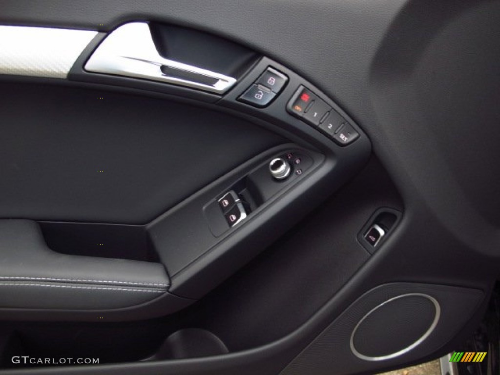 2014 RS 5 Coupe quattro - Phantom Black Pearl / Black/Rock Gray photo #14