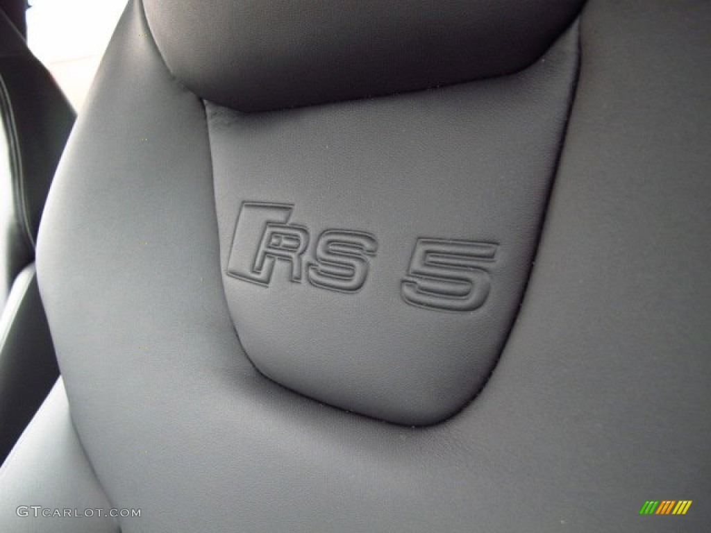 2014 RS 5 Coupe quattro - Phantom Black Pearl / Black/Rock Gray photo #16