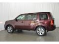 2014 Dark Cherry Pearl Honda Pilot EX  photo #8