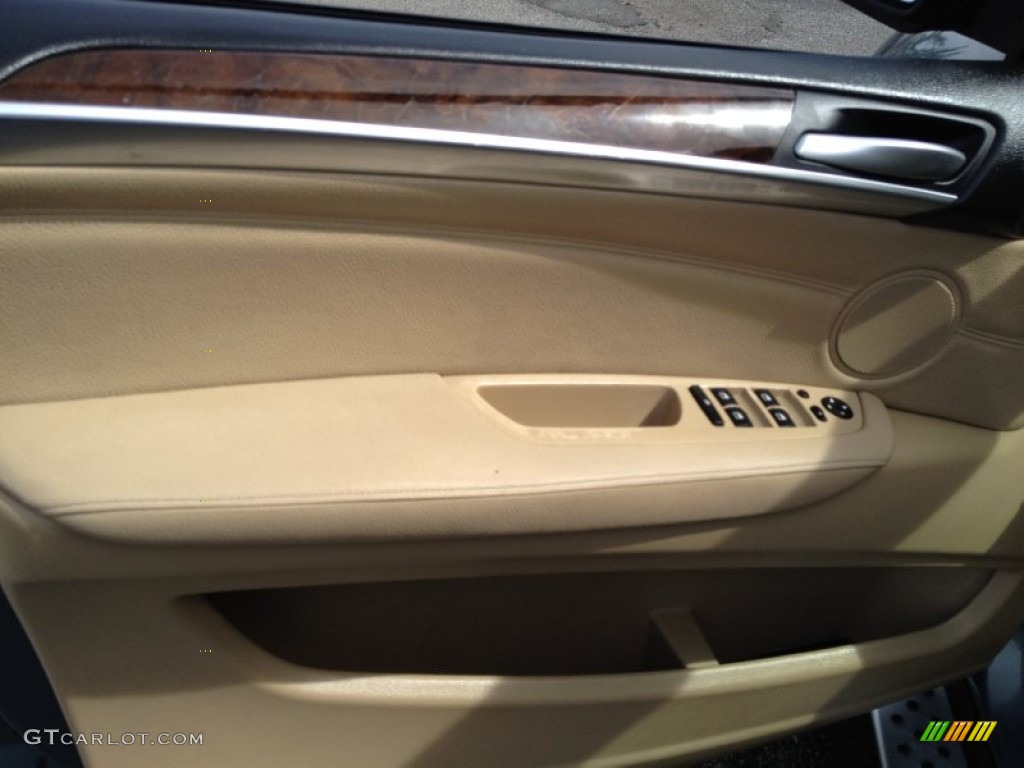 2007 X5 3.0si - Mineral Green Metallic / Sand Beige photo #27