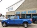 Blue Flame Metallic - F150 XLT SuperCab 4x4 Photo No. 7