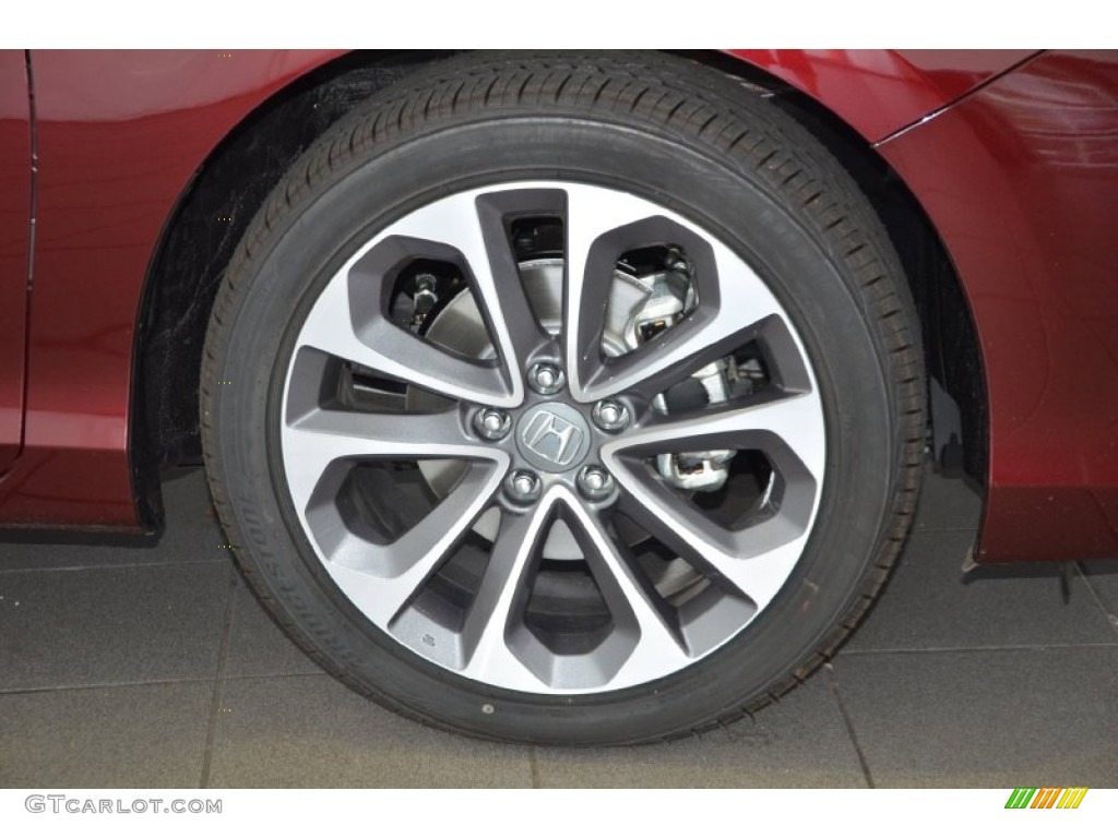 2014 Accord Sport Sedan - Basque Red Pearl II / Black photo #3