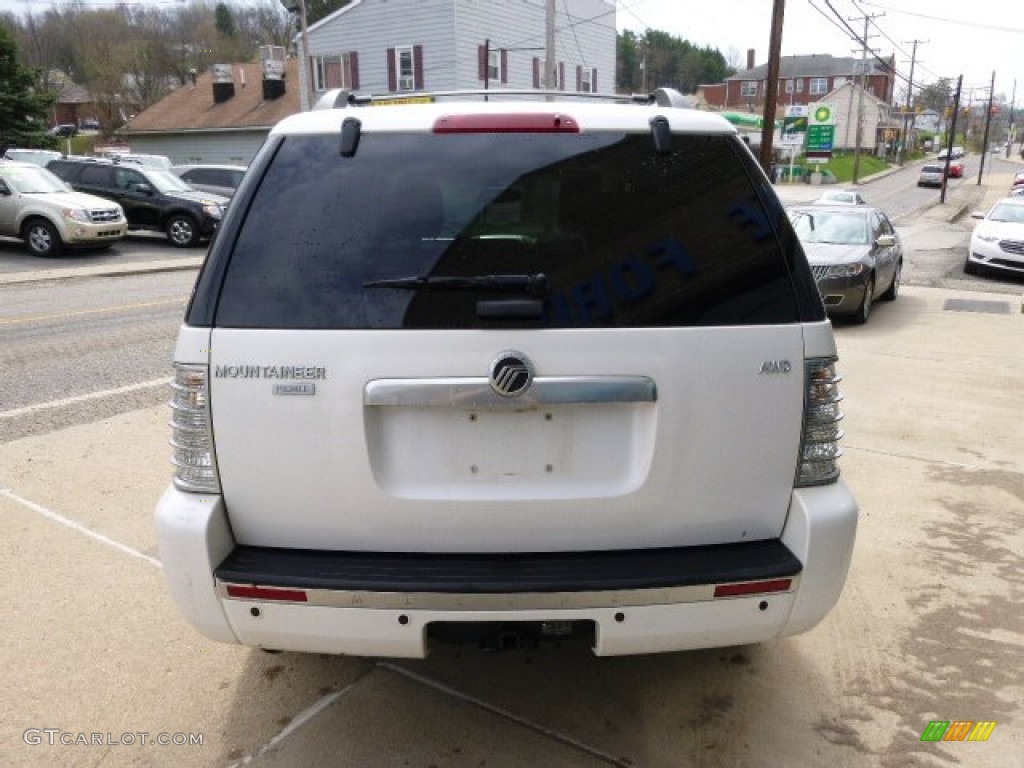 2010 Mountaineer V6 Premier AWD - White Suede / Camel photo #5