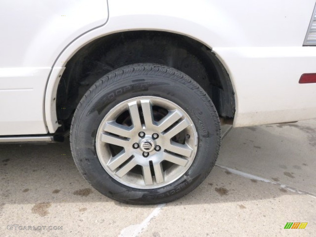 2010 Mountaineer V6 Premier AWD - White Suede / Camel photo #8