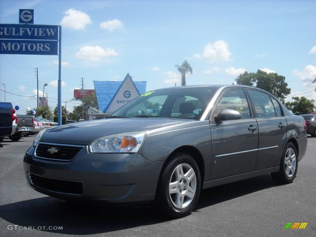 2006 Malibu LT V6 Sedan - Medium Gray Metallic / Ebony Black photo #1