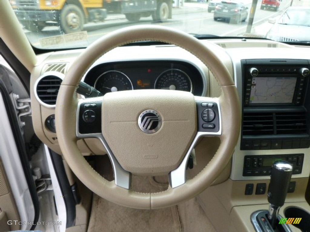 2010 Mountaineer V6 Premier AWD - White Suede / Camel photo #18